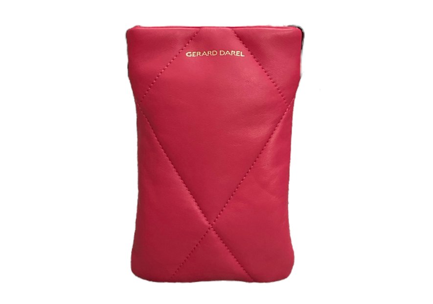 Gerard Darel LE FANNY PHONE/457 - CUIR D'AGNE gerard darel-le fanny phone-étui téléphone Sac porté travers