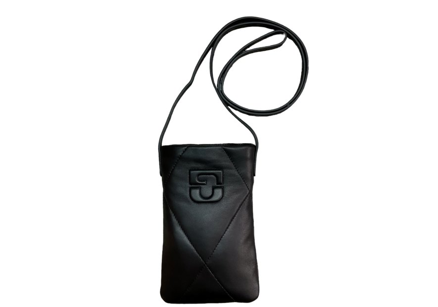 Gerard Darel LE FANNY PHONE/457 - CUIR D'AGNE gerard darel-le fanny phone-étui téléphone Sac porté travers