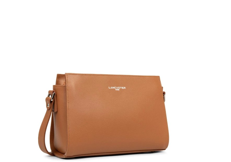 Lancaster 438-007 - CUIR DE VACHETTE - CAM sac bandoulière trotteur sierra Sac business