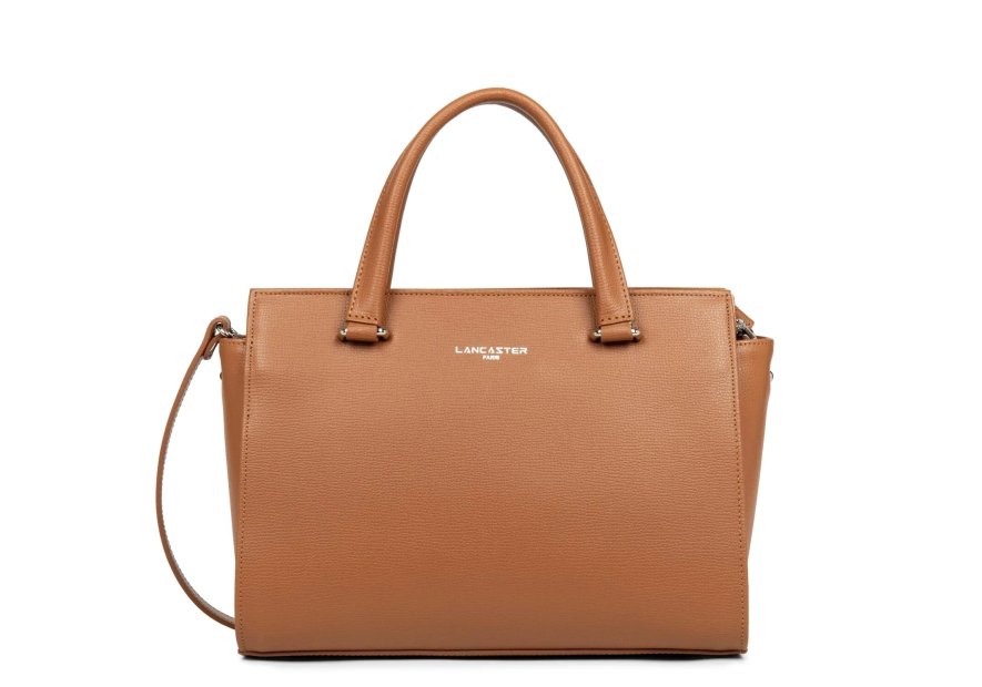 Lancaster 438-008 - CUIR DE VACHETTE - CAM sac porté main sierra Sac business