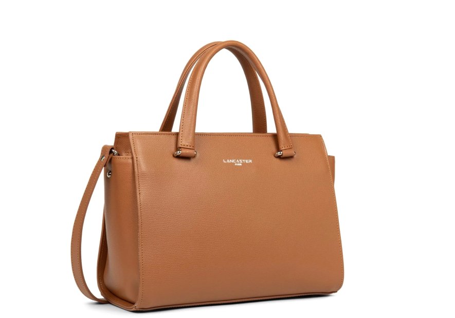Lancaster 438-008 - CUIR DE VACHETTE - CAM sac porté main sierra Sac business