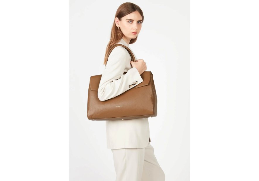Lancaster 547-57 - CUIR DE VACHETTE - CAME lancaster foulonné milano cabas a4 Sac business