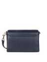 Lancaster 547-58 - CUIR DE VACHETTE - BLEU foulonné milano-sac rabat s sacs-a-mains