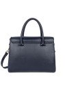 Lancaster 547-56 - CUIR DE VACHETTE - BLEU Foulonné Milano - Sac shopping sac-business