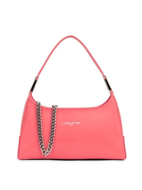 Lancaster 433-30 - CUIR DE VACHETTE - ROSE sac porté épaule suave s taille s sacs-a-mains