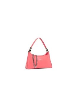 Lancaster 433-30 - CUIR DE VACHETTE - ROSE sac porté épaule suave s taille s Sac porté travers