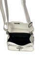 vison'a 22516 - CUIR DE VACHETTE - BIANC visona'- california- porté mains/ travers sacs-a-mains