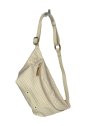 vison'a 18289 - TOILE ET CUIR - GREIGE visona'- plinio- banane loisirs