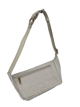 vison'a 18289 - TOILE ET CUIR - PERLA. visona'- plinio- banane Maroquinerie