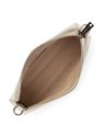 Lancaster 433-40 - POLYURÉTHANE - ARGENT lancaster- glass irio - besace baguette sacs-a-mains