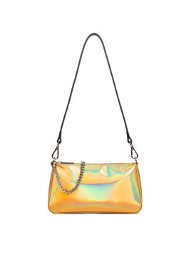 Lancaster 433-40 - POLYURÉTHANE - OR lancaster- glass irio - besace baguette Sac business