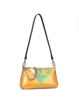 Lancaster 433-40 - POLYURÉTHANE - OR lancaster- glass irio - besace baguette Sac business