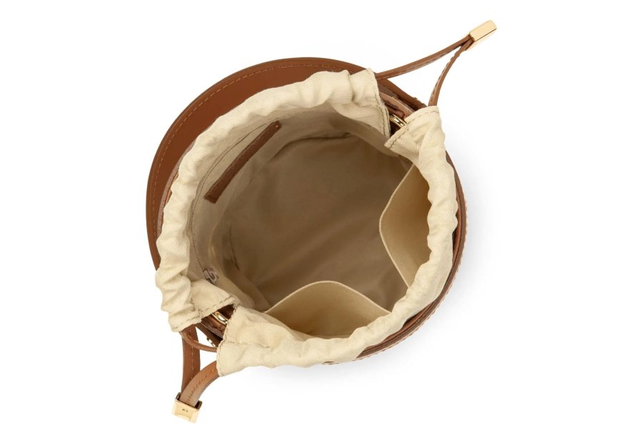 Lancaster 480-110 - ROTIN/CUIR - CAMEL lancaster - cannage rotin - seau s Sac business