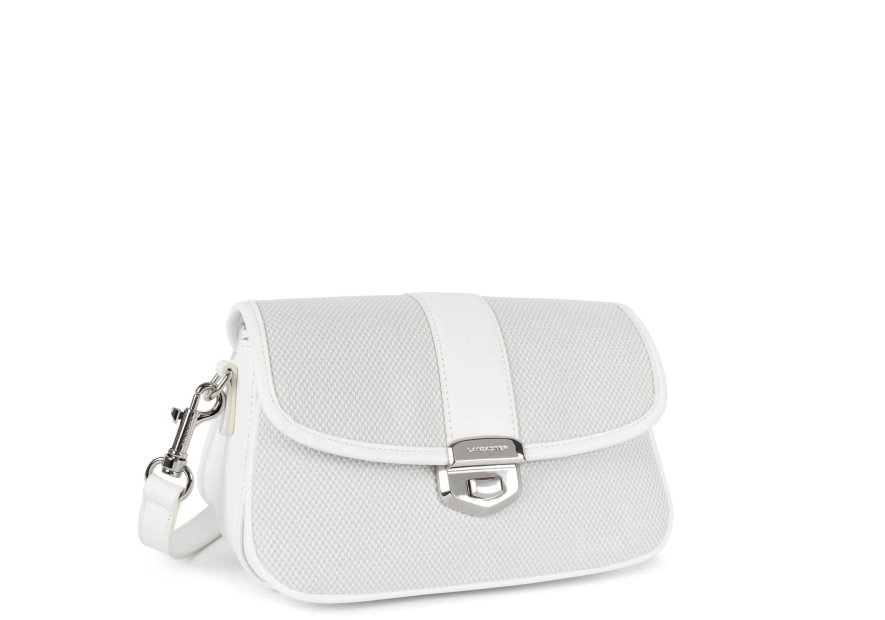 Lancaster 531-025 - TOILE/CUIR - BLANC lancaster - canvas fia - sac rabat m Sac business