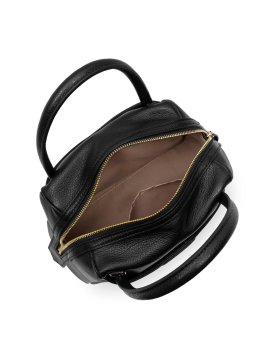 Lancaster 529-82 - CUIR DE VACHETTE - NOIR dune porté main s Sac porté main