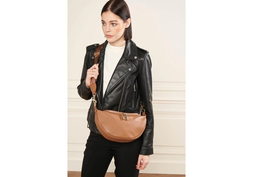 Lancaster 529-85 - CUIR DE VACHETTE - CAME sac banane l dune Sac porté travers