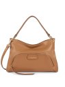 Lancaster 529-86 - CUIR DE VACHETTE - CAME dune - sac besace carré sacs-a-mains