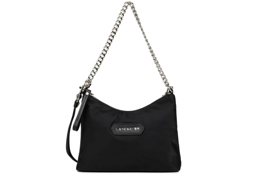 Lancaster 510-67 - NYLON/POLYAMIDE - NOIR lancaster- basic prénium - sac hobo mini Sac business