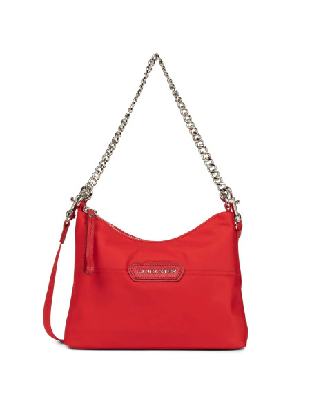 Lancaster 510-67 - NYLON/POLYAMIDE - ROUGE lancaster- basic prénium - sac hobo mini Sac business