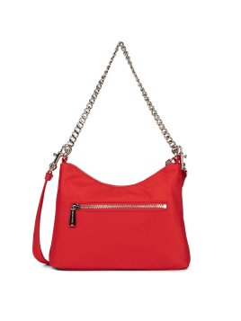Lancaster 510-67 - NYLON/POLYAMIDE - ROUGE lancaster- basic prénium - sac hobo mini Sac business