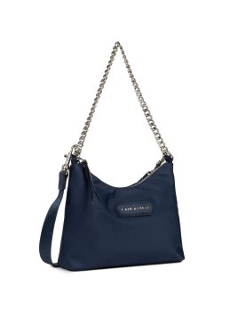 Lancaster 510-67 - NYLON/POLYAMIDE - BLEU  lancaster- basic prénium - sac hobo mini Sac business