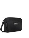 Lancaster 510-77 - NYLON/POLYAMIDE - NOIR sac bandoulière trotteur m basic vista lancaster sacs-a-mains