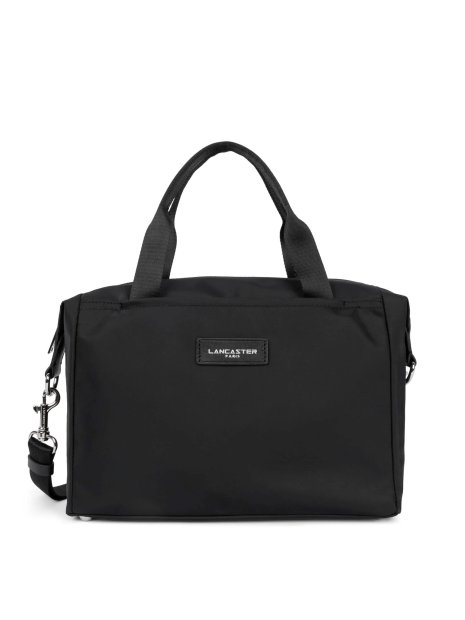 Lancaster 510-81 - NYLON/POLYAMIDE - NOIR sac porté main bandoulière basic vista lancaster sacs-a-mains