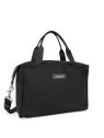 Lancaster 510-81 - NYLON/POLYAMIDE - NOIR sac porté main bandoulière basic vista lancaster sacs-a-mains
