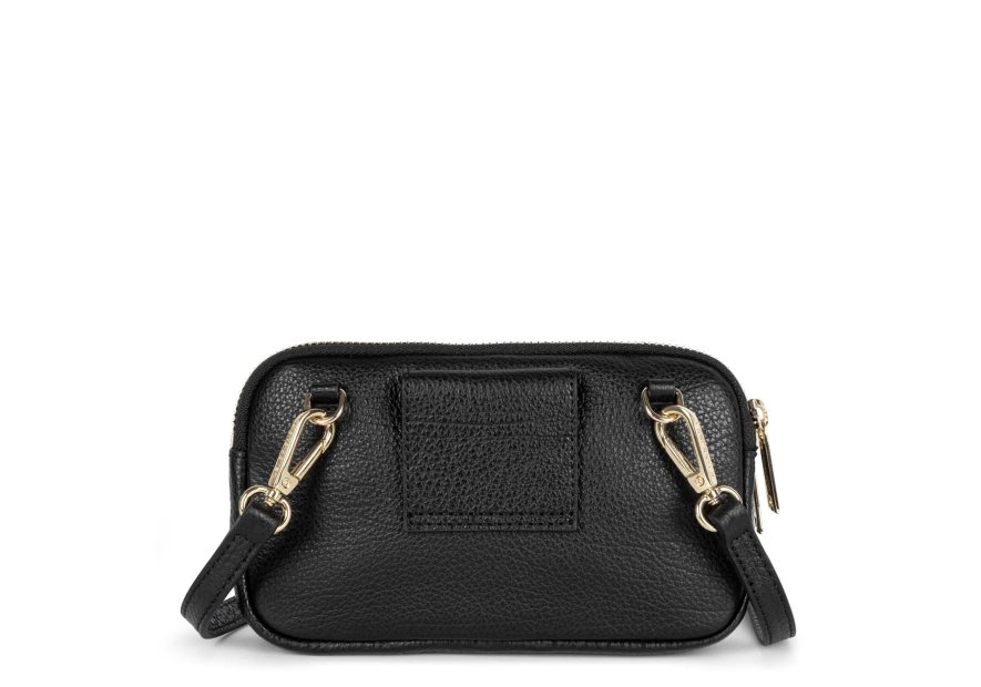 Lancaster 129-30 - CUIR DE VACHETTE - NOIR mini sac ceinture dune lancaster Sac business