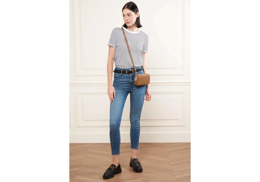 Lancaster 129-30 - CUIR DE VACHETTE - CAME mini sac ceinture dune lancaster Sac business