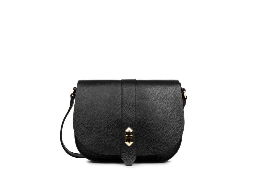 Lancaster 470-61 - CUIR DE VACHETTE - NOIR lancaster-top double-trotteur Sac business