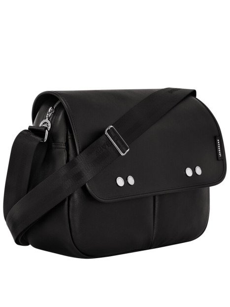 Longchamp 10249/HEK - CUIR DE VEAU - NOIR  sac bandoulière m très paris Sac business