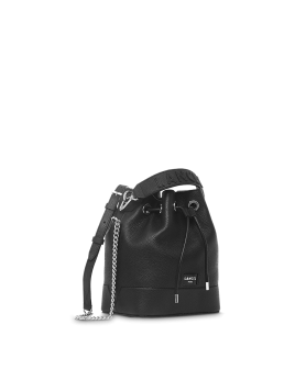 Lancel A10922 - CUIR DE VACHETTE - NOIR Ninon de Lancel S - Sac seau