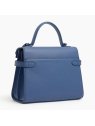 Le Tanneur TEMI1014 - CUIR DE VACHETTE - HO sac à main double rabat taille m sacs-a-mains
