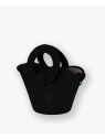 Les Ateliers Foures 0104 - CUIR DE VACHETTE - NOIR sac porté main olympe mini sacs-a-mains