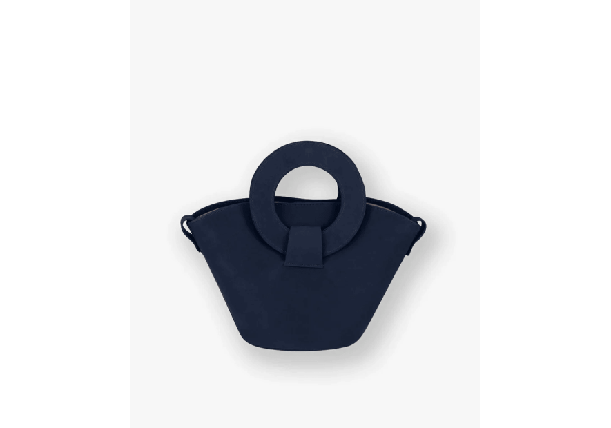Les Ateliers Foures 0104 - CUIR DE VACHETTE - NUIT sac porté main olympe mini Sac business