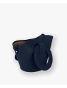 Les Ateliers Foures 0104 - CUIR DE VACHETTE - NUIT sac porté main olympe mini sacs-a-mains