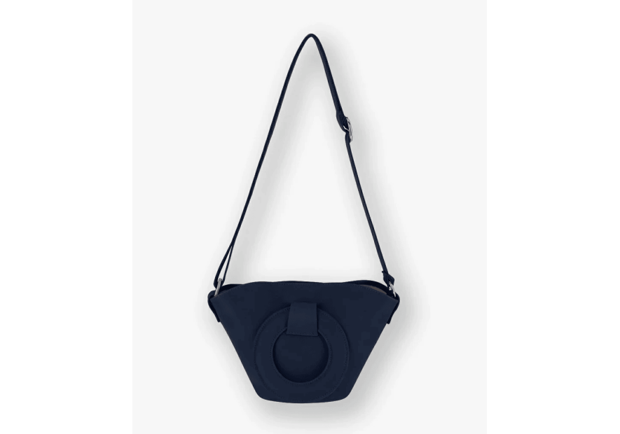 Les Ateliers Foures 0104 - CUIR DE VACHETTE - NUIT sac porté main olympe mini Sac business