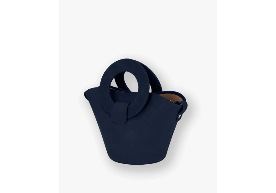 Les Ateliers Foures 0104 - CUIR DE VACHETTE - NUIT sac porté main olympe mini Sac business