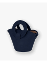 Les Ateliers Foures 0104 - CUIR DE VACHETTE - NUIT sac porté main olympe mini sacs-a-mains