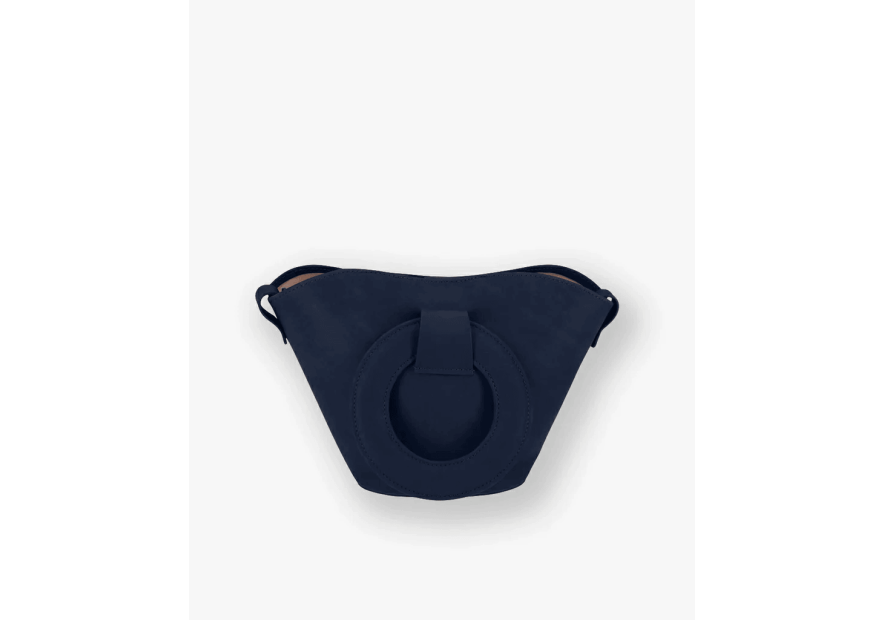 Les Ateliers Foures 0104 - CUIR DE VACHETTE - NUIT sac porté main olympe mini Sac business