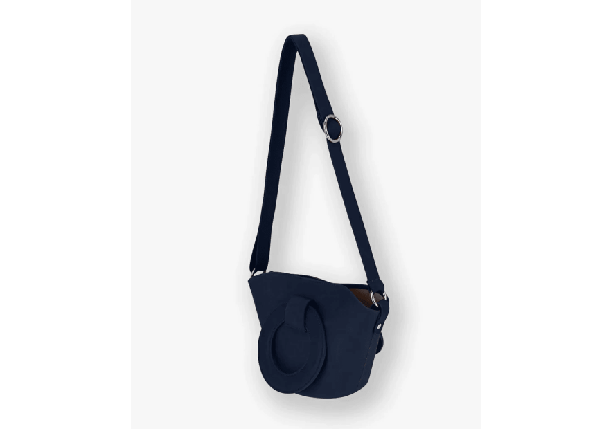 Les Ateliers Foures 0104 - CUIR DE VACHETTE - NUIT sac porté main olympe mini Sac business