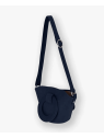 Les Ateliers Foures 0104 - CUIR DE VACHETTE - NUIT sac porté main olympe mini sacs-a-mains