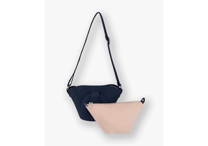 Les Ateliers Foures 0104 - CUIR DE VACHETTE - NUIT sac porté main olympe mini Sac business