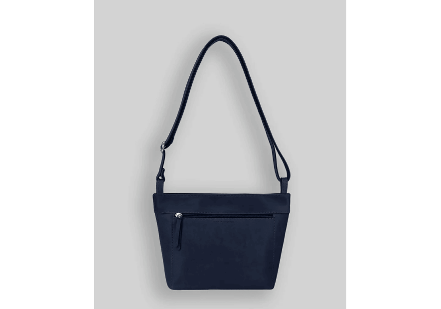 Les Ateliers Foures P100 - CUIR DE VACHETTE - NUIT les ateliers foures-pandore-petit  sac seau Sac porté main