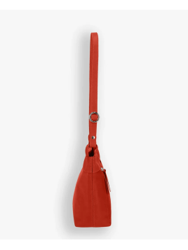Les Ateliers Foures P100 - CUIR DE VACHETTE - ORANGE les ateliers foures-pandore-petit  sac seau Sac porté main