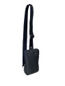Les Ateliers Foures 9010 - CUIR DE VACHETTE - MARINE les ateliers fourès- baroudeur- porte smartphone sacoche-homme