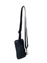 Les Ateliers Foures 9010 - CUIR DE VACHETTE - MARINE les ateliers fourès- baroudeur- porte smartphone sacoche-homme