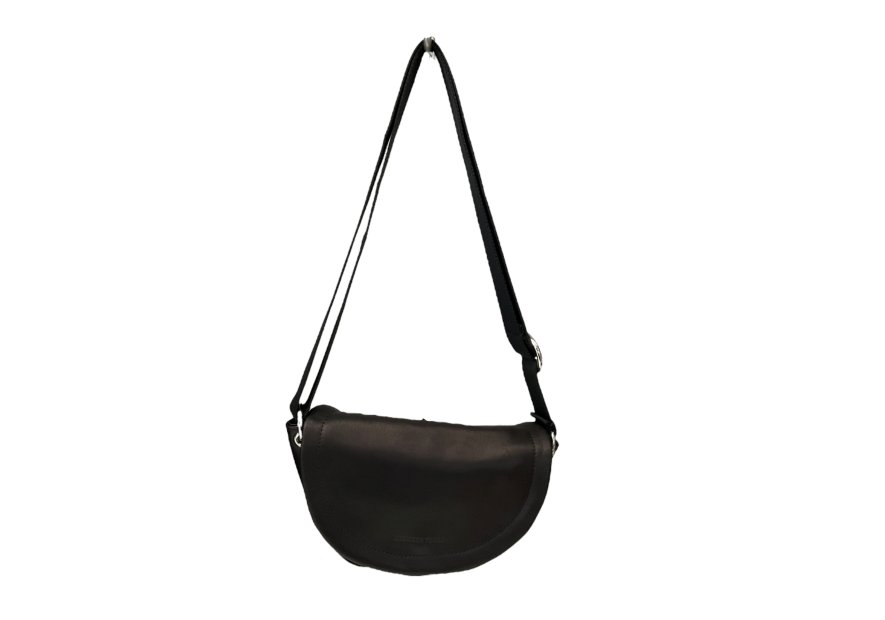 Les Ateliers Foures T100 - CUIR DE VACHETTE - NOIR les ateliers fourès- atalante- sac rabat mini Sac business