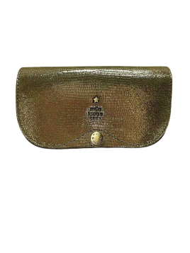 Mila Louise OSSIP LZ - TOILE/CUIR - KAKI mila louise-ossip lz-étuit lunette Etuis-lunettes